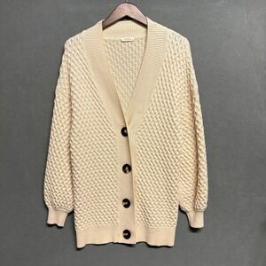 SPELL & THE GIPSY COLLECTIVE Highland Knit Cardigan in Cream Size S/M